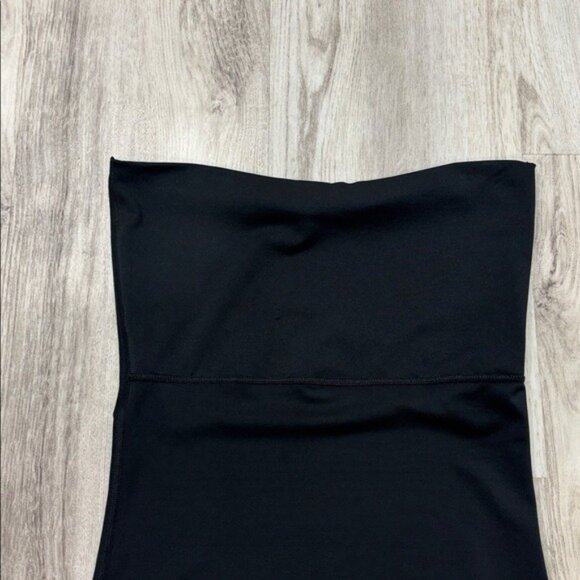 SPANX  BLACK SLIP DRESS Strapless FULL LENGTH SIZE LARGE - Picture 2 of 6